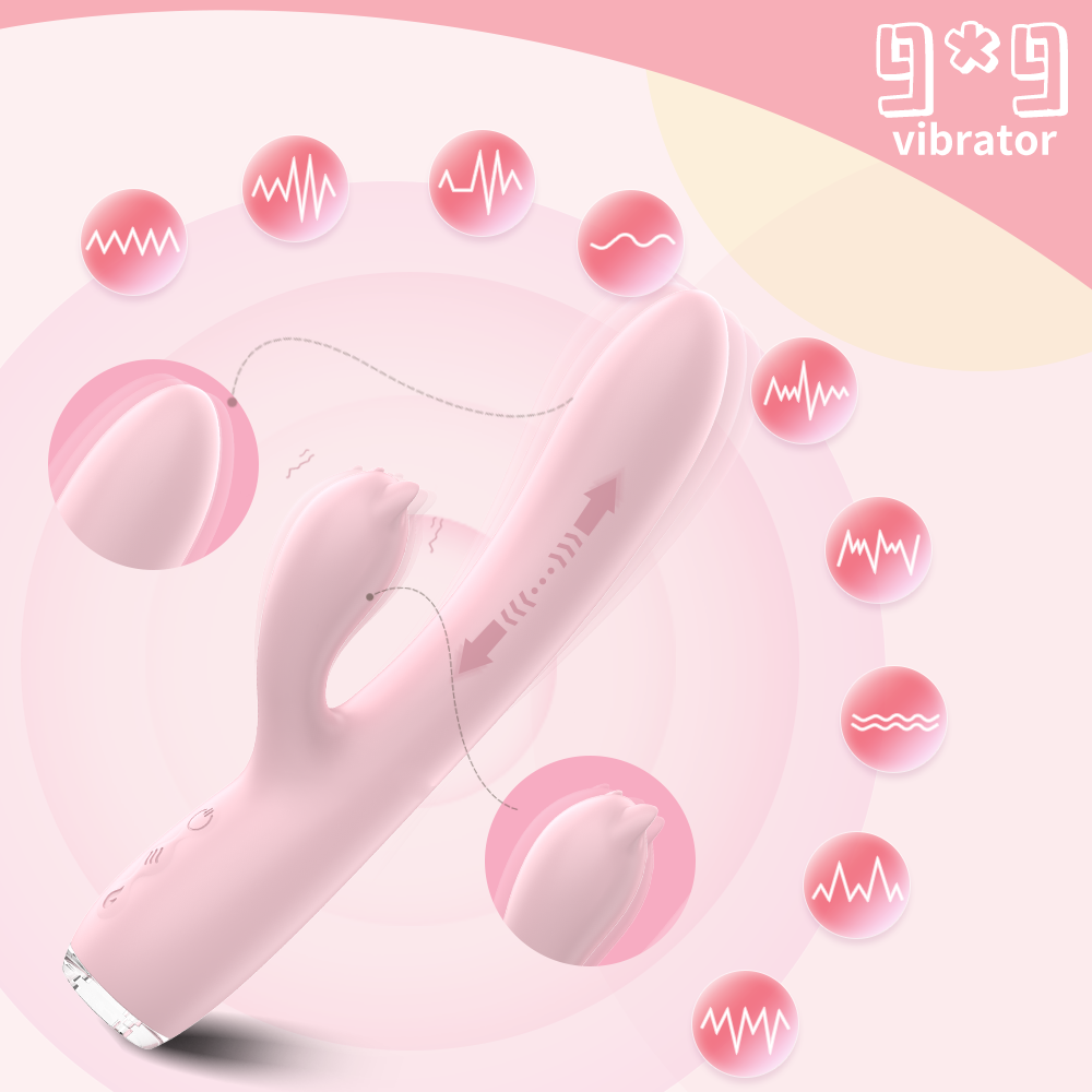 Romance Thrusting & Heating Dual Vibrator