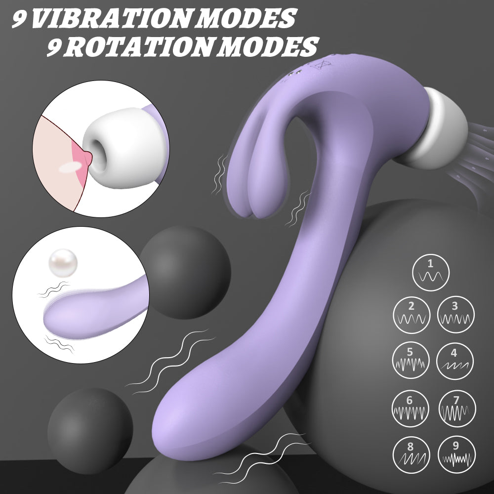 Hammer Rabbit Dual-Head Vibrator