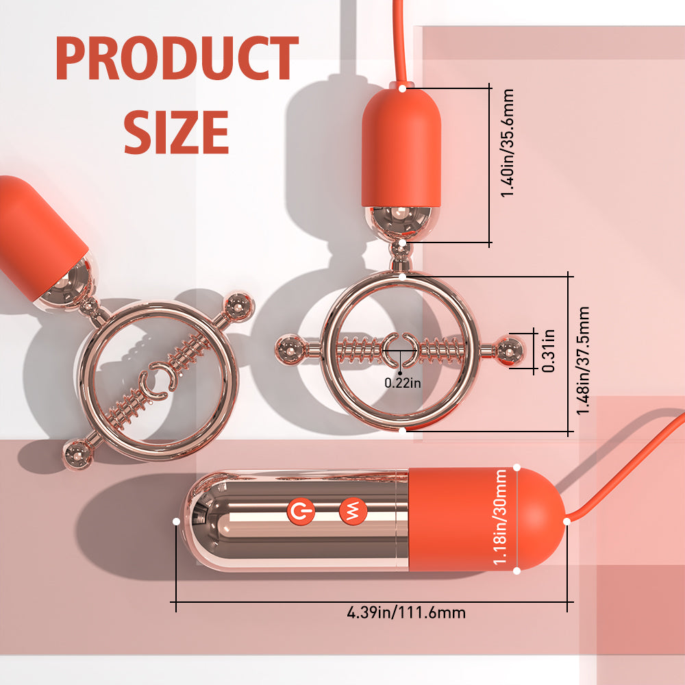 Forbidden Lock Nipple Vibrator