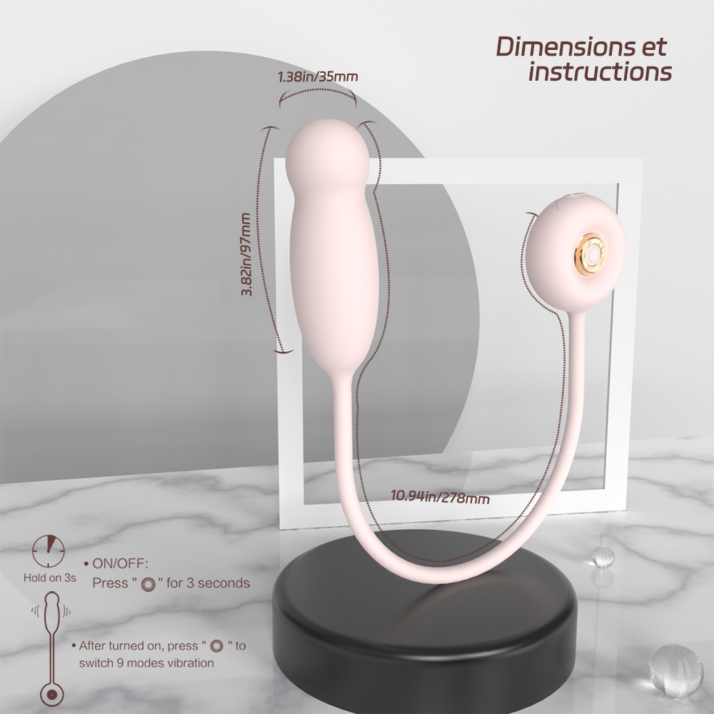 Joyful Joll Heating Thrusting Egg