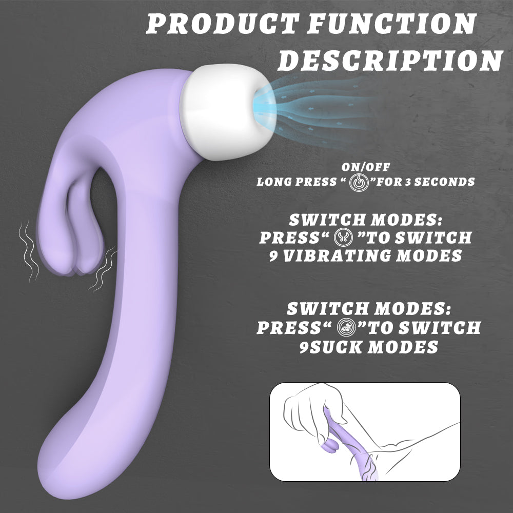 Hammer Rabbit Dual-Head Vibrator