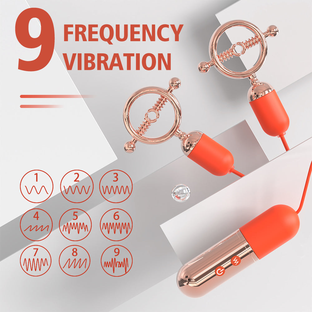Forbidden Lock Nipple Vibrator
