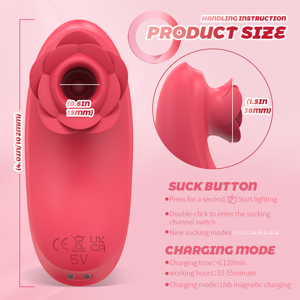 LOSA Rose Suction Stimulator