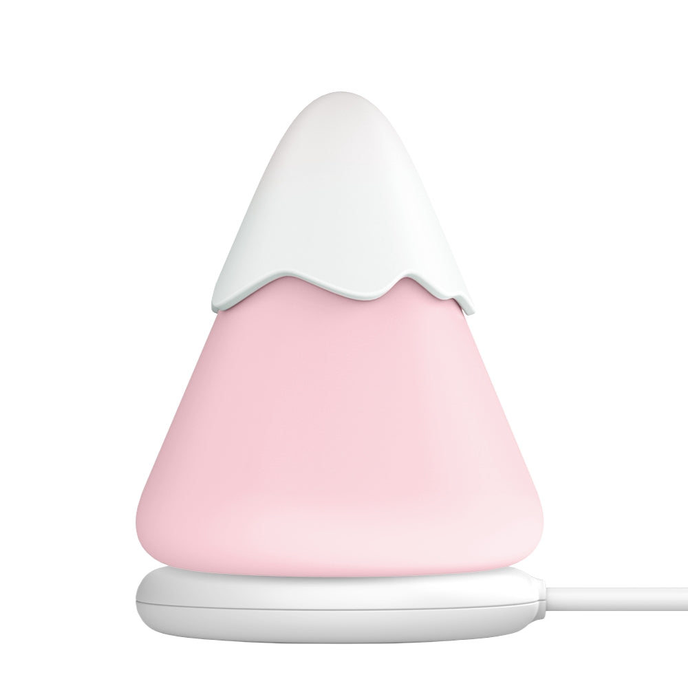 Snow Mountain Suction Vibrator with Night Light