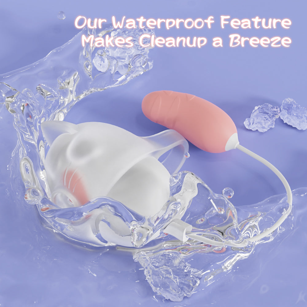 Lucky Cat Suction, Tapping & Vibrating Egg