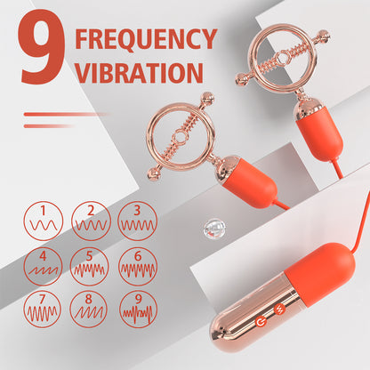 Forbidden Lock Nipple Vibrator